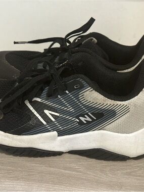 New Balance Black and Gray Kids Sneakers